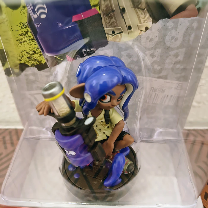 Amiibo Octoling Boy Blue Splatoon 3 3