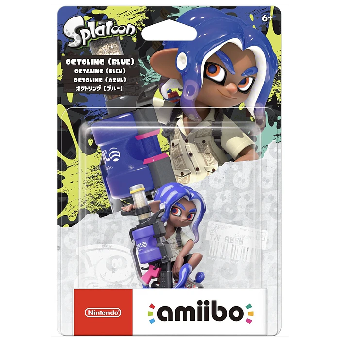 Amiibo Octoling Boy Blue Splatoon 3 1