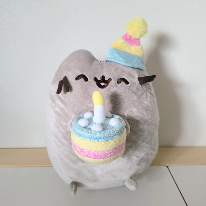 Peluche Pusheen cumpleaños +envío  1