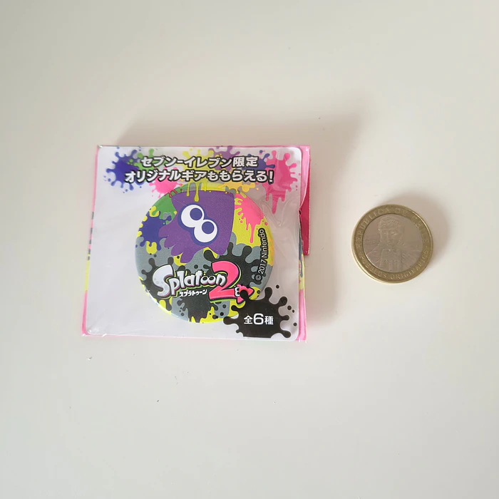 Chapitas Inkling Calamar Splatoon 2 2