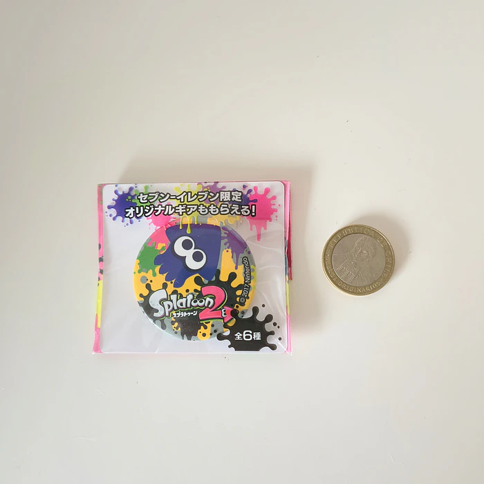 Chapitas Inkling Calamar Splatoon 2 5