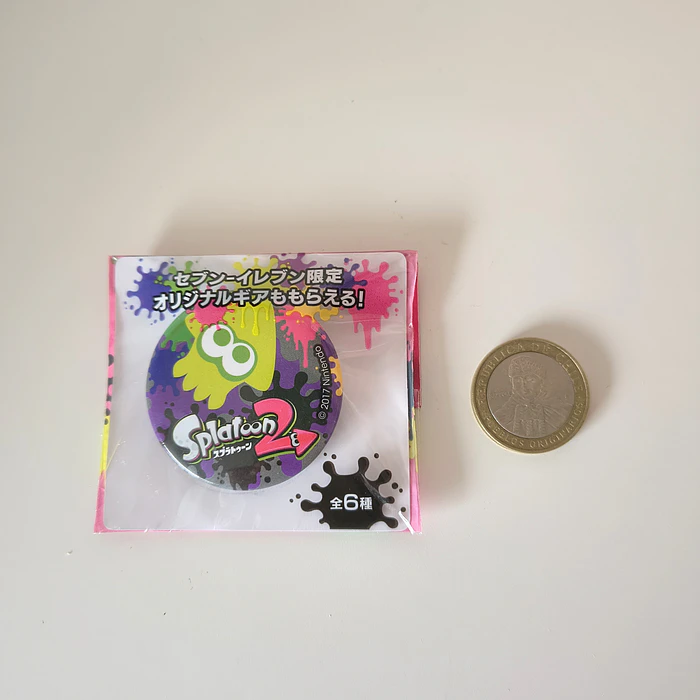 Chapitas Inkling Calamar Splatoon 2 6