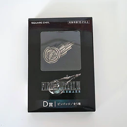 Pin metálico Final Fantasy VII Remake Tifa, Cloud, Sephiroth 