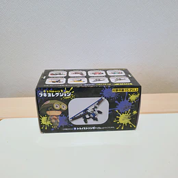 Mini Figura Splatoon 3: Buki Collection Vol. 1 – Réplica de Arma con Base (Bandai)