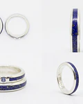 Anillos Cielo Azul 