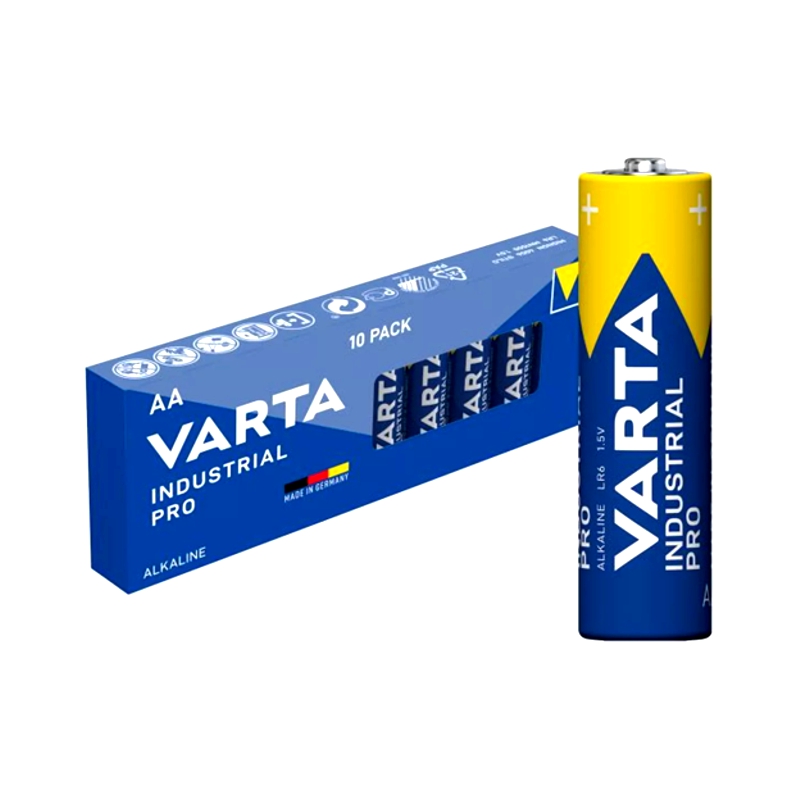 PILHAS ALCALINAS AA VARTA INDUSTRIAL PRO
