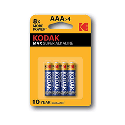 PILHAS ALCALINAS AAA KODAK