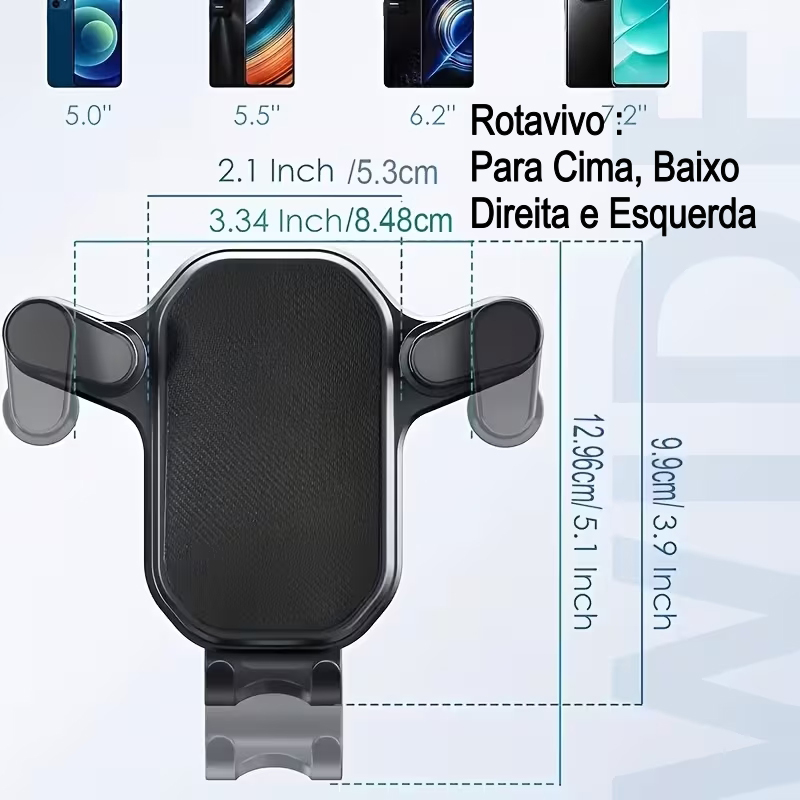 SUPORTE DE TELEMÓVEL PARA CARRO