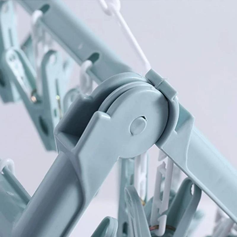 Estendal para Roupa, Cuecas e Meias com 32 Clips para Roupa Interior.