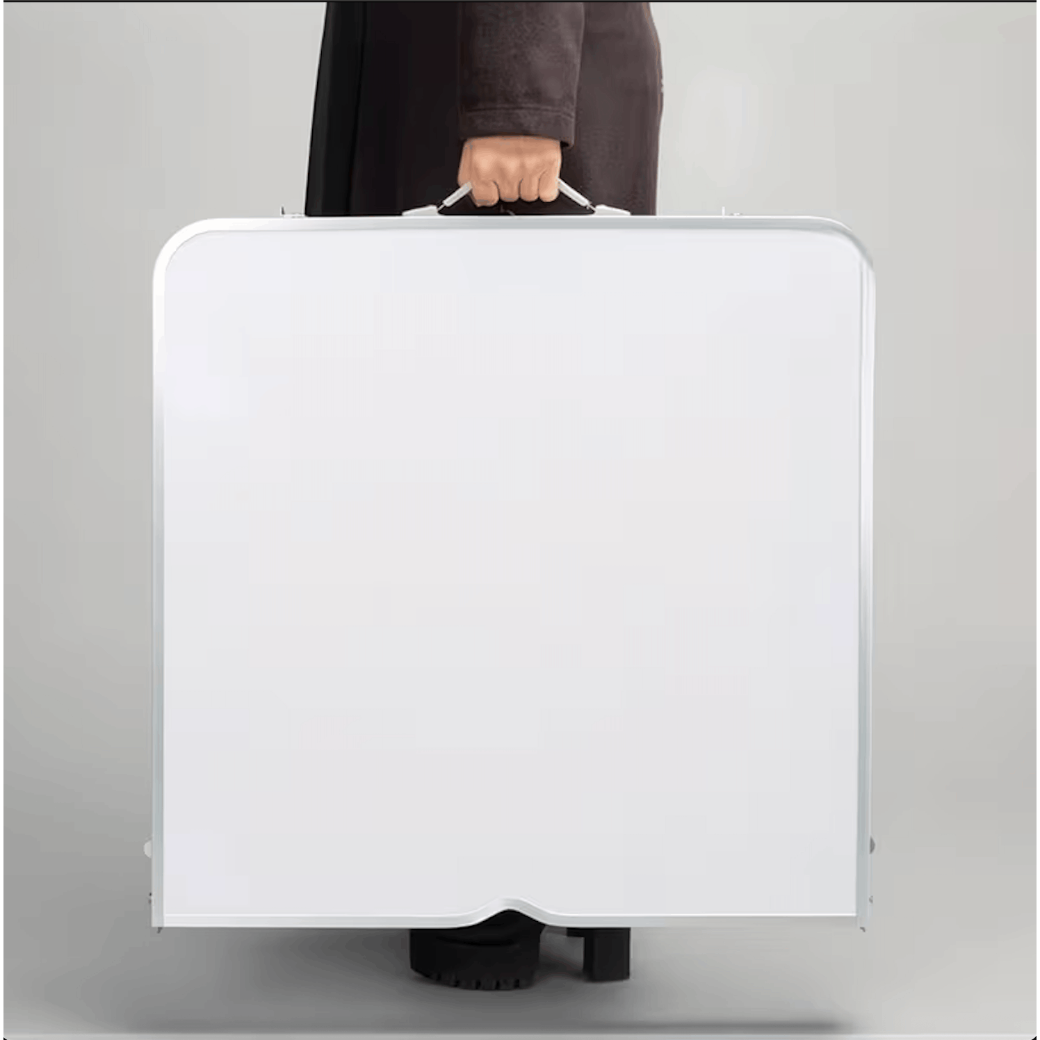 Mesa de Acampamento Dobrável com 4 Bancos | Altura Ajustável, Portátil e Compacta, Mesa Multiuso com Cadeiras Integradas, Ideal para Jardim, Piquenique e Acampamento