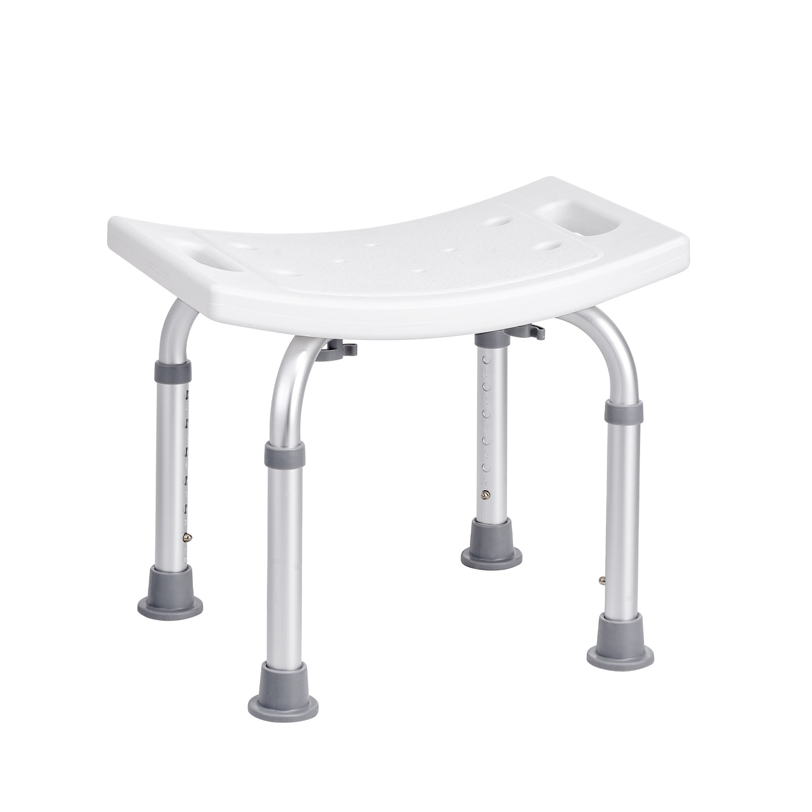 Banco de Duche de Altura Ajustável de 36 a 48 cm. com Pegas Incorporadas, Assento para Poliban ou Banheira. Antiderrapante, para Idosos ou Deficientes.                          PORTES GRÁTIS.