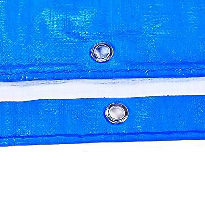 Lona com Ilhós de Metal | Lona Ripstop para Exterior | Bordas Reforçadas | Ideal para Tendas, Camping, Telhados e Uso Multipropósito | Azul - MED. 1,9 X 2,9 M  PORTES GRATIS