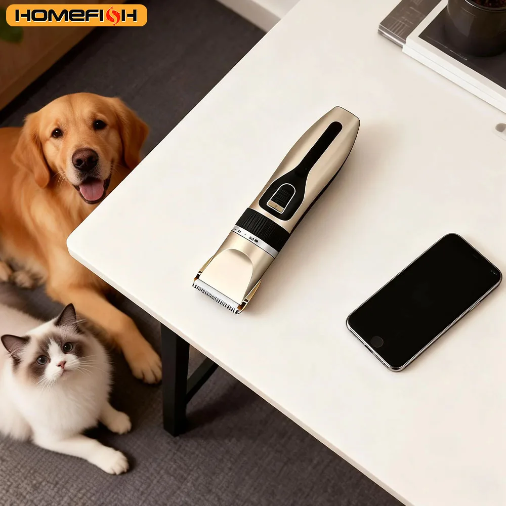 Aparador de Pelos Eléctrico para Cães e Gatos. 