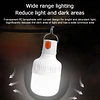 Pacote com 4 Luzes LED Portáteis Recarregáveis, Alimentadas por Bateria, para Uso Interno e Externo, Lâmpadas para Camping, Pesca, etc.