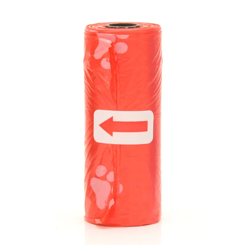 30-50 Rolos saco de cocô de cachorro limpeza ao ar livre saco de cocô ao ar livre suprimentos para animais de estimação para cão 15 sacos/rolo recarga saco de lixo . PORTES GRÁTIS