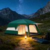 Tenda Grande de 310X210X180Cm para 2-4 Pessoas, Proteção Solar, Quarto Individual e Sala de Estar Individual, Tenda Portátil para Exterior, Adequada para Campismo. PORTES GRÁTIS.