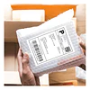 Etiquetas Adesivas 100x150 mm - 500 pcs - Perfuradas