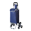 Carrinho de Compras Dobrável de Alumínio, Retrátil, Bolsa de Tecido Oxford, Sacola de Compras Removível,  com 6 Rodas. PORTES GRÁTIS.