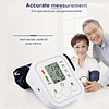 Esfigmomanômetro digital para adultos e crianças Detector de saúde médica Medição de pressão arterial do braço Monitor de pulso