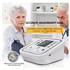 Esfigmomanômetro digital para adultos e crianças Detector de saúde médica Medição de pressão arterial do braço Monitor de pulso