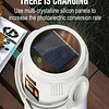 Lanterna solar recarregável com 1/2/4 baterias 18650 de 800mAh, com fonte de luz dupla, portátil, com LED COB, porta USB, carregamento solar e à prova dágua, ideal para campi...