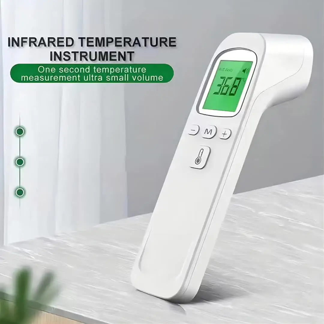 Termômetro infravermelho corpo digital eletrônico sem contato testa medida ferramenta de temperatura abs testa termômetro