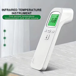 Termometro infravermelho digital eletrônico sem contato com a testa 