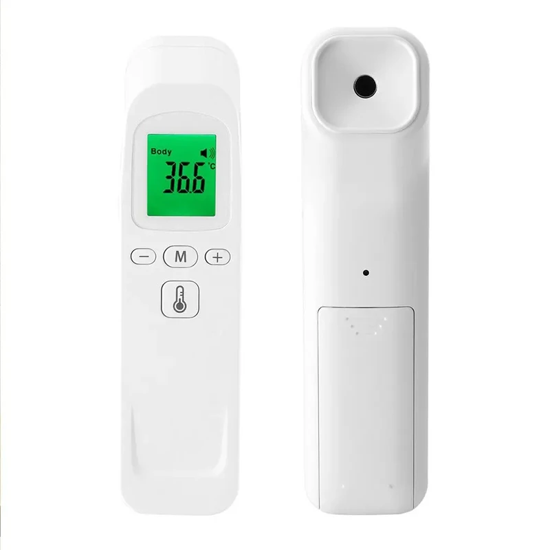 Termômetro infravermelho corpo digital eletrônico sem contato testa medida ferramenta de temperatura abs testa termômetro