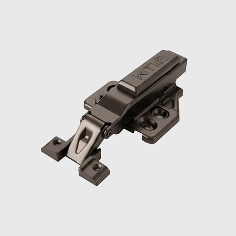 Bisagra P20 3D sin reten negra (C/Tornillos)