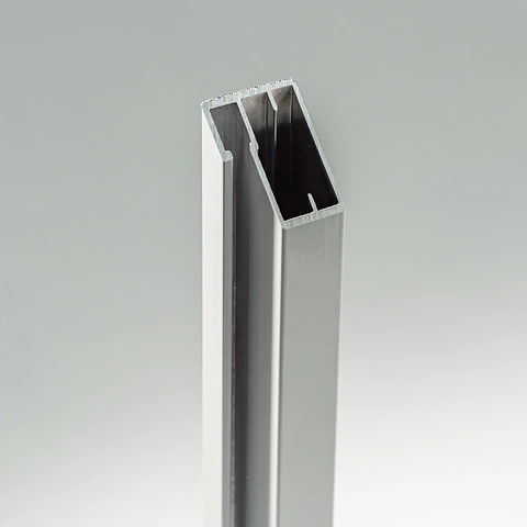PERFIL ALUMINIO E20-21 6MT PLATA 