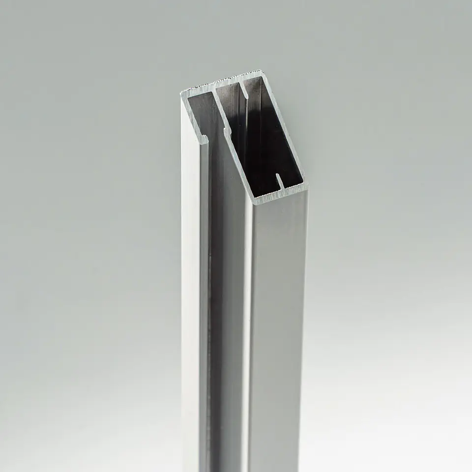 PERFIL ALUMINIO E20-21 6MT PLATA  1