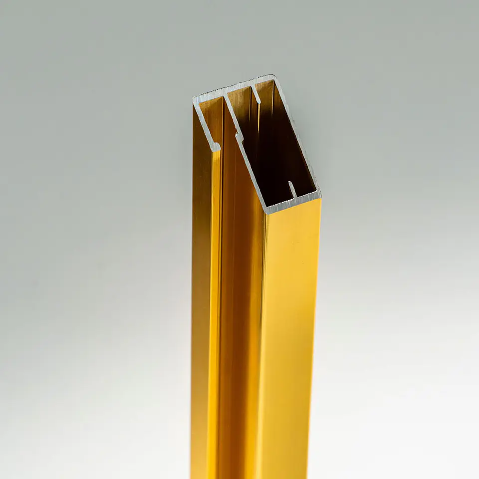 PERFIL ALUMINIO  E20-21 3MT DORADO BRIGHT 1