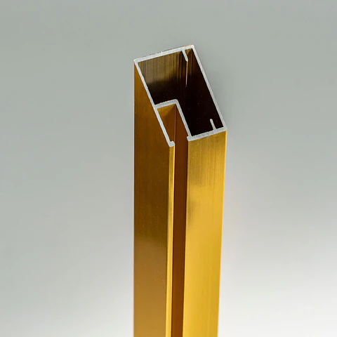 PERFIL ALUMINIO IB20-21 3MT DORADO BRIGHT