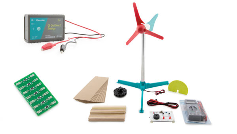 Kit de investigação da energia eólica Go Direct 1