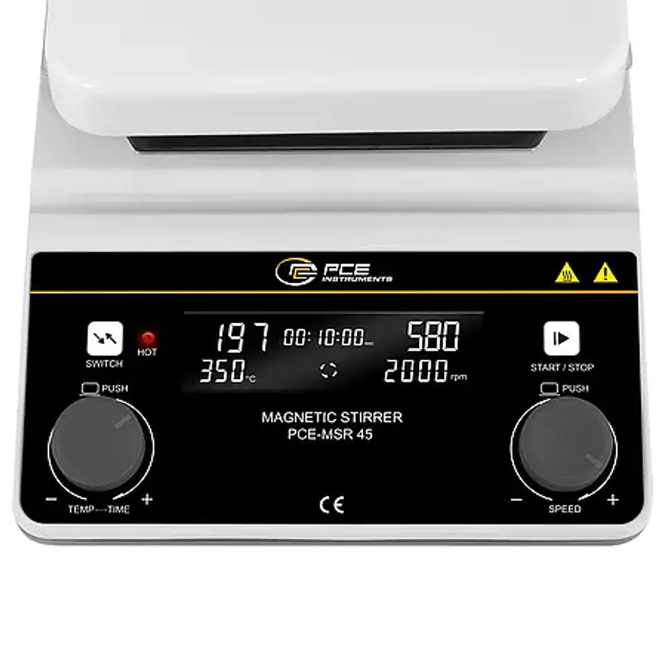 Agitador magnético PCE-MSR 45 4