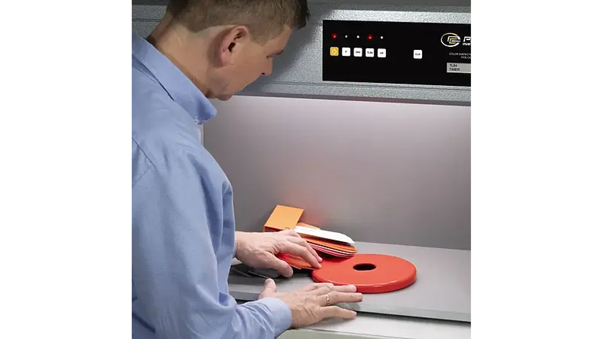 Cabine de luz PCE-CIC 5-LED 8