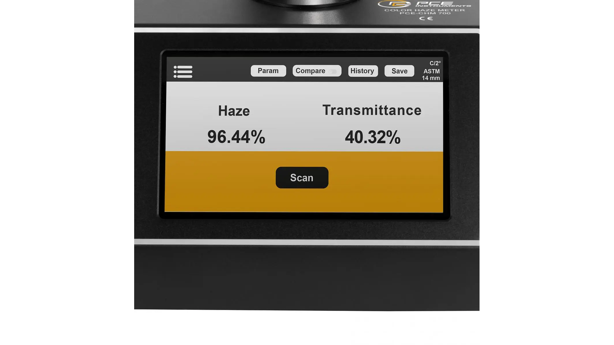 Espectrómetro PCE-CHM 700 5