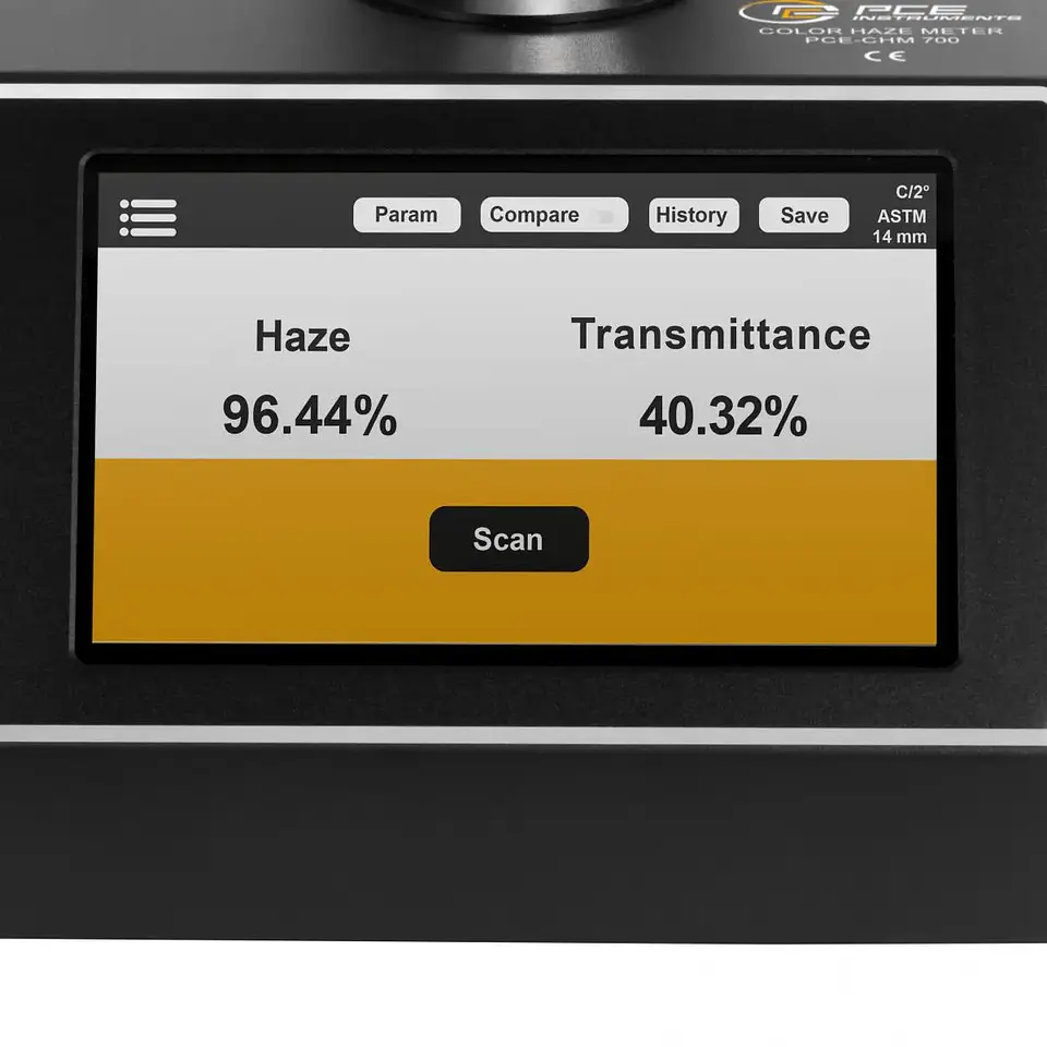 Espectrómetro PCE-CHM 700 5