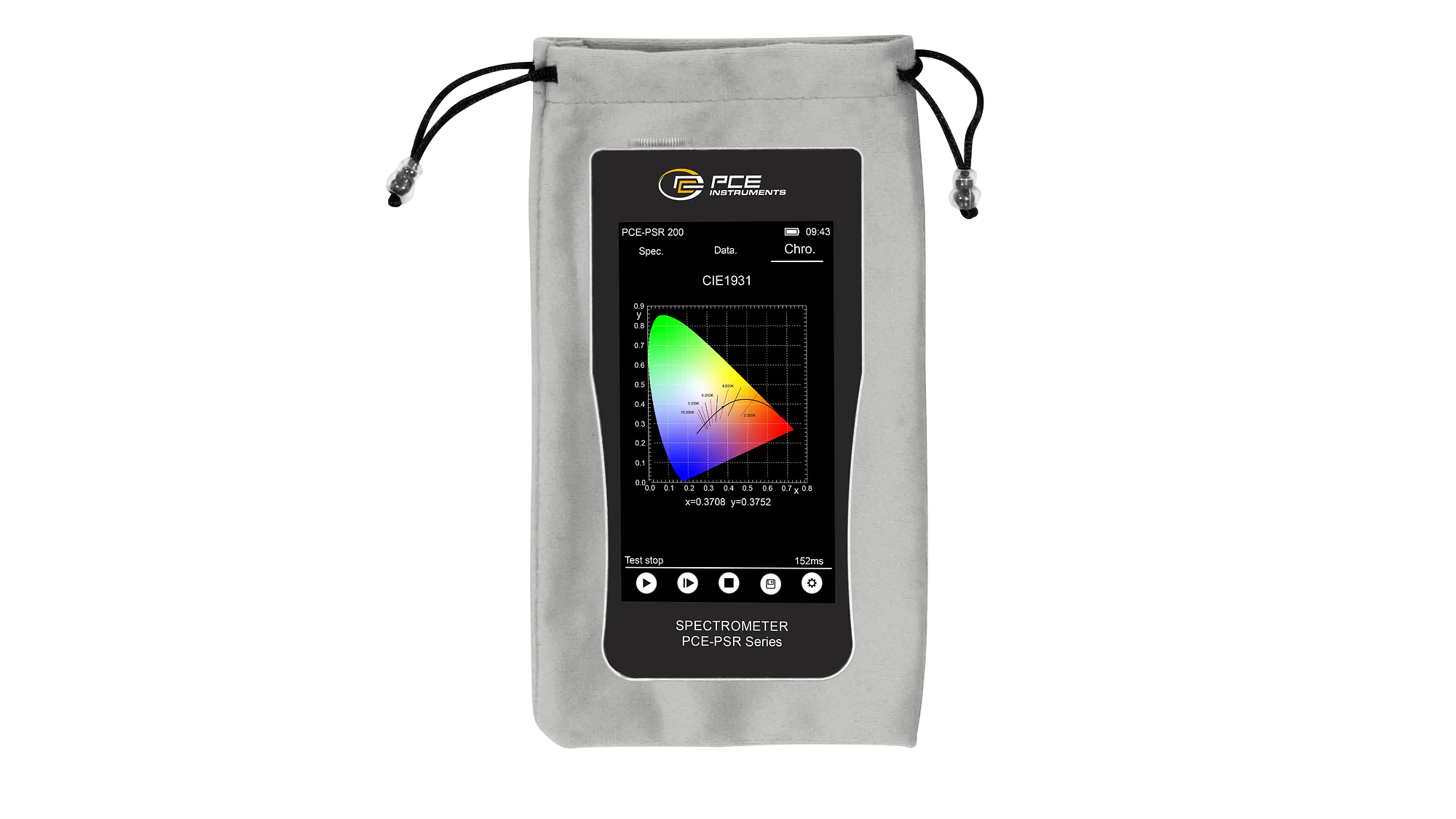 Espectrómetro PCE-PSR 200 2