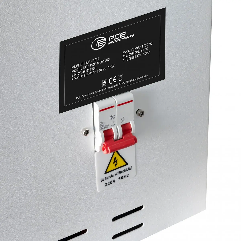 Forno Mufla PCE-MOV 500 6