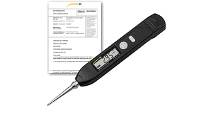 Acelerômetro PCE-VT 1100S - c/ Certificado de Calibração ISO