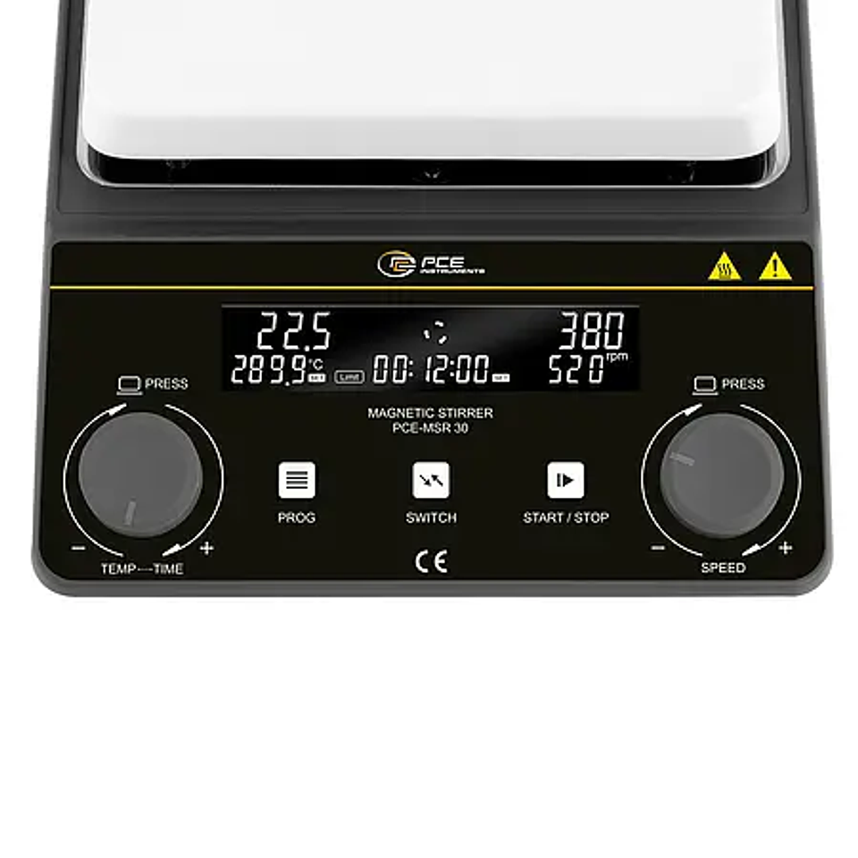 Agitador magnético PCE-MSR 30 2