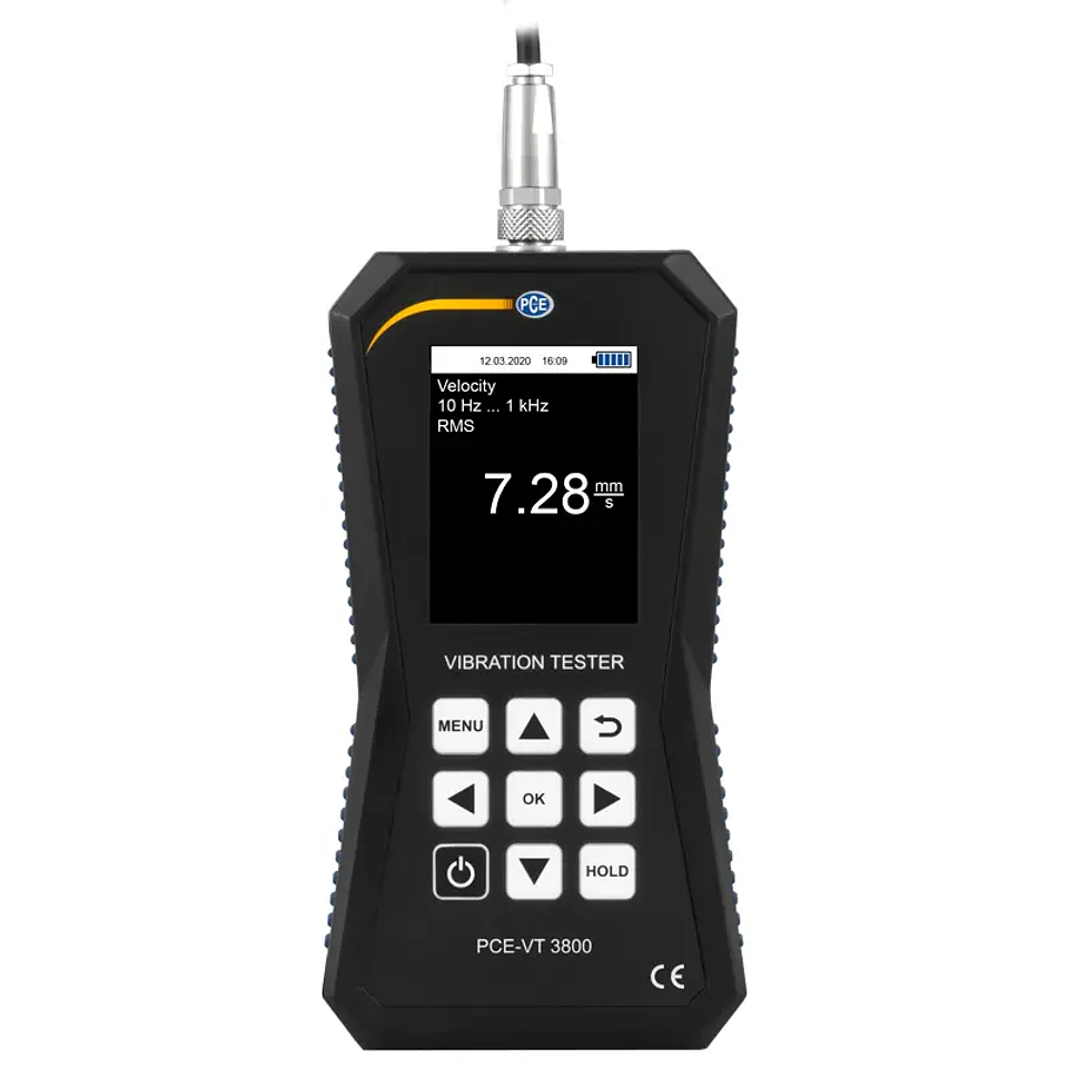Acelerômetro PCE-VT 3800-ICA - c/ certificado de calibração ISO 2