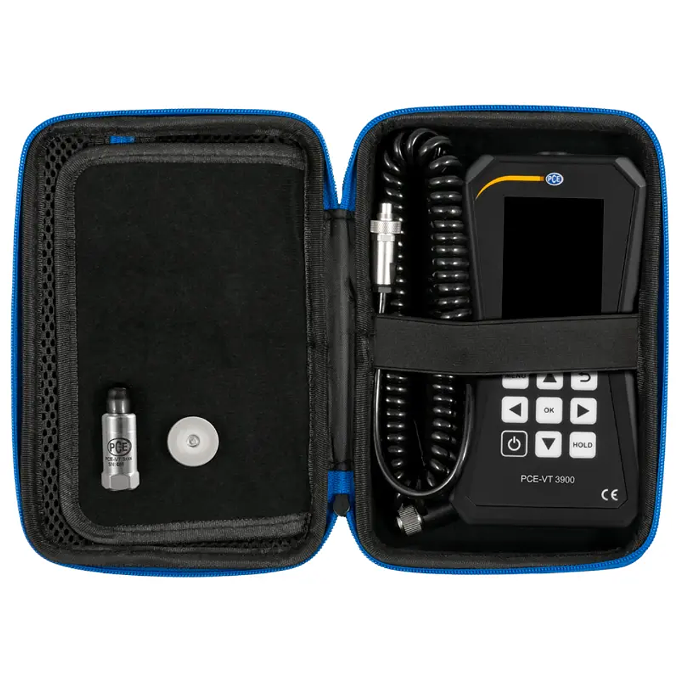 Acelerômetro PCE-VT 3900S-ICA - c/ certificado de calibração ISO 14