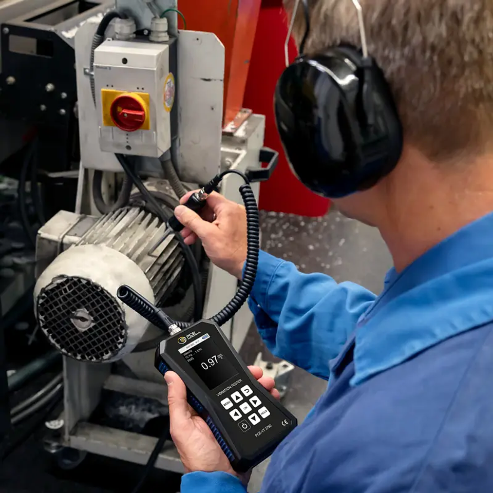 Acelerômetro PCE-VT 3750S-ICA - c/ certificado de calibração ISO 7