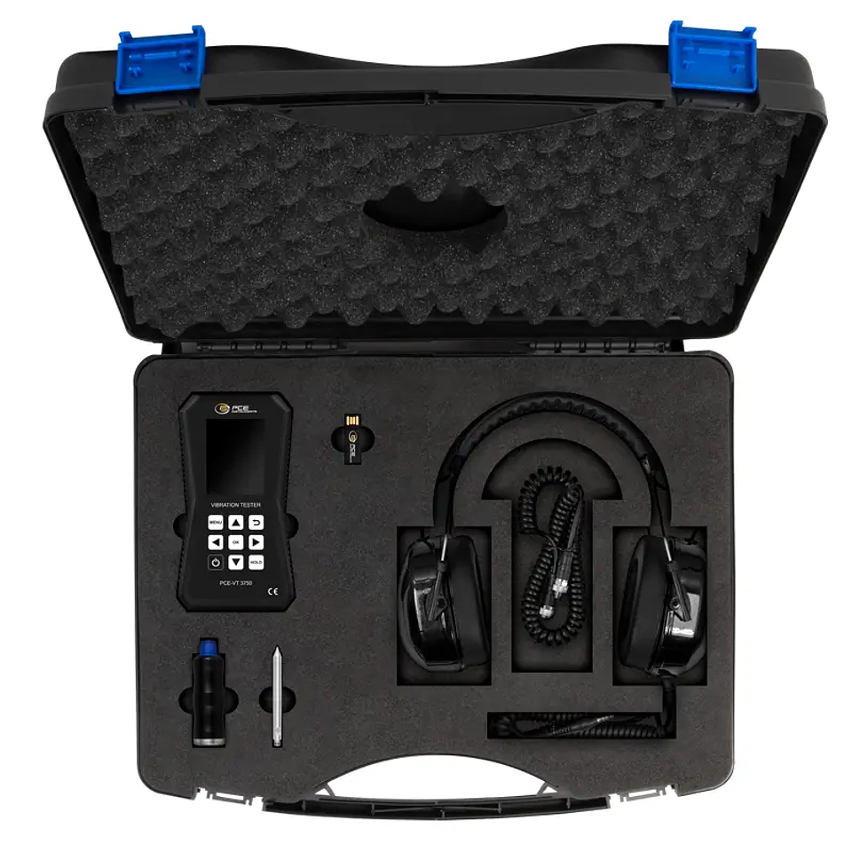 Acelerômetro PCE-VT 3750S-ICA - c/ certificado de calibração ISO 9