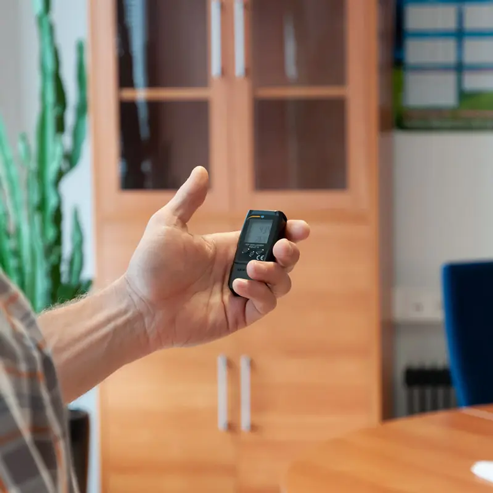 Medição de temperatura e humidadade do ar PCE-HT 72 3