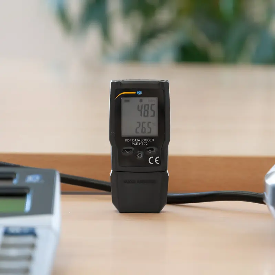Medição de temperatura e humidadade do ar PCE-HT 72 4