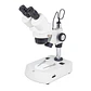Microscópio Stéreo SFC-11C-N2LED, binocular, 20/40x, AL/DL, LED - Thumbnail 1