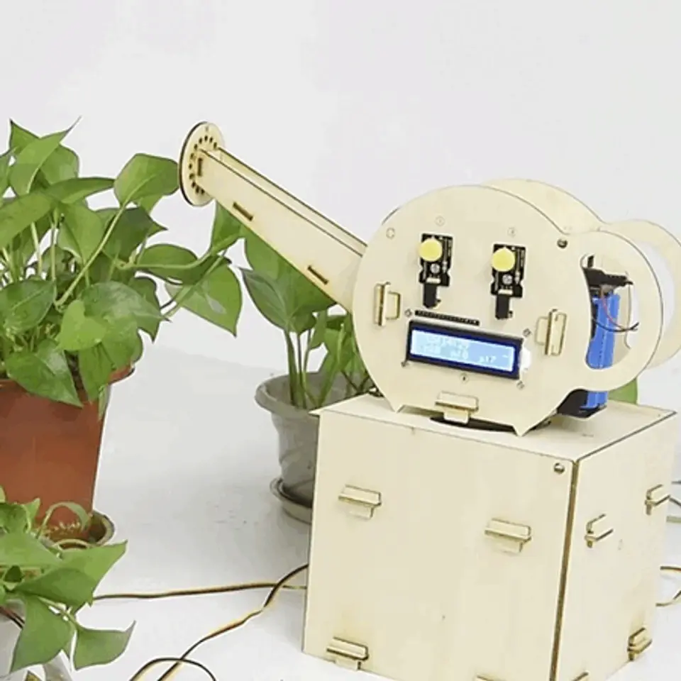 Estação de Rega Automática  c/ Placa Keyestudio PLUS (compatível com Arduino UNO) 1